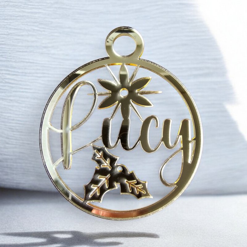 Bolas acrílicas Navidad